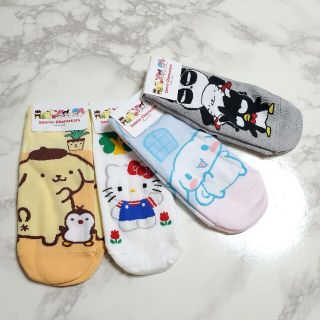 サンリオ(サンリオ)の【送料無料】【SANRIO】人気キャラ♡サンリオソックス4足セット2(ソックス)