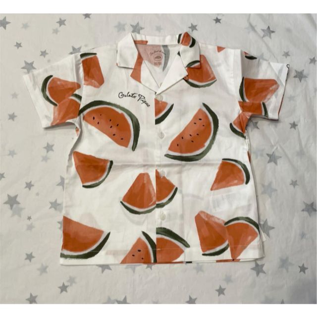 gelato pique - ジェラートピケ セットアップ キッズ 半袖 スイカ 110
