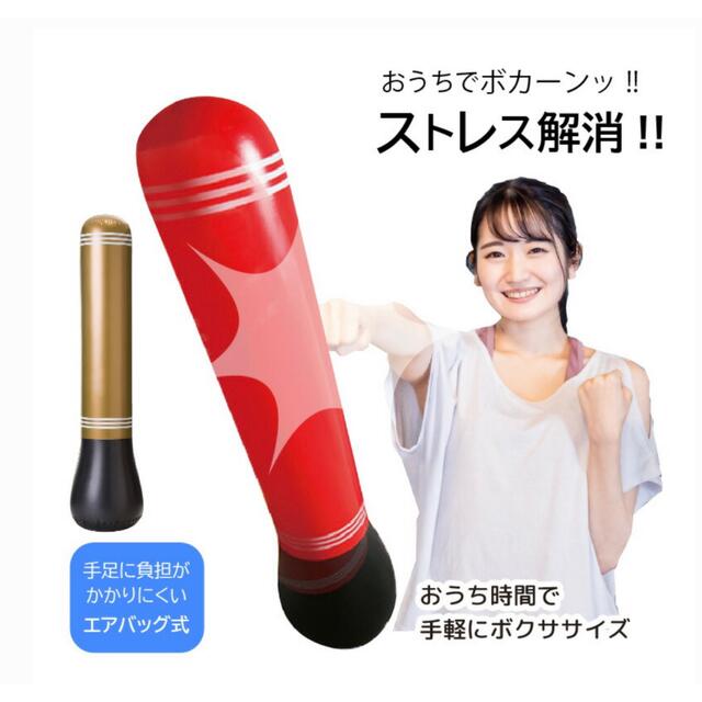 エアーサンドバッグ スポーツ/アウトドアのトレーニング/エクササイズ(トレーニング用品)の商品写真