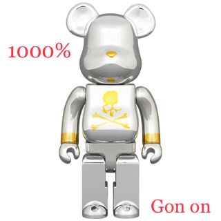 ベアブリック(BE@RBRICK)のBE@RBRICK mastermind JAPAN SILVER 1000％(その他)