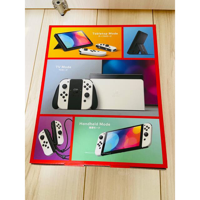 任天堂 - ※空き箱のみ Nintendo Switch有機ELモデルホワイト 空箱 化粧