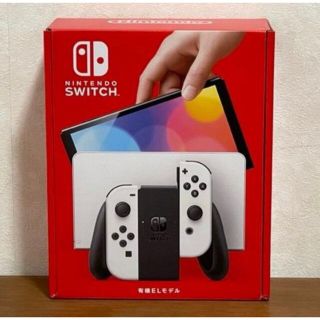 アップル(Apple)の新品 Nintendo Switch(有機ELモデル・ホワイト)(家庭用ゲーム機本体)