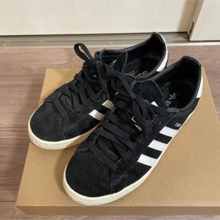 アディダス(adidas)のadidas アディダス キャンパス スニーカー ブラック 23cm(スニーカー)