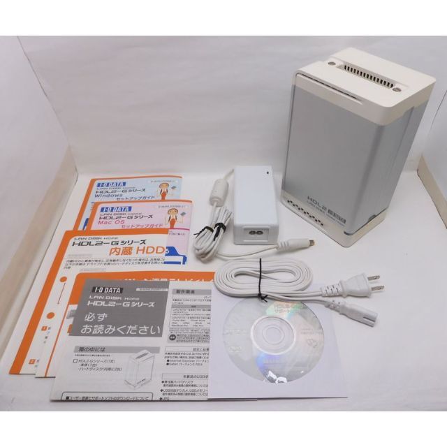 【動作品】I-O DATA HDL2-G2.0 NAS 2ドライブモデル