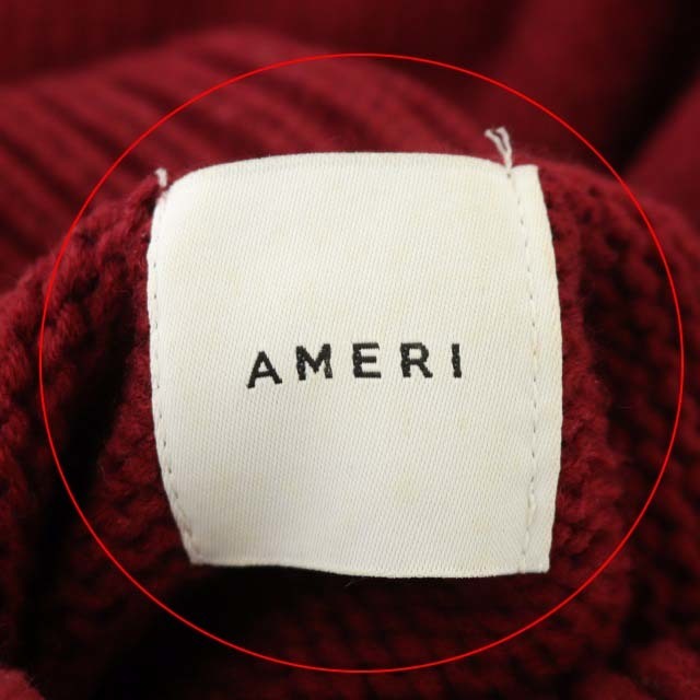 Ameri VINTAGE(アメリヴィンテージ)のアメリヴィンテージ Ameri VINTAGE ニット セーター ボルドー レディースのトップス(ニット/セーター)の商品写真