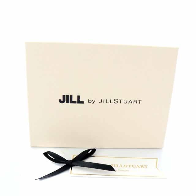 JILL by JILLSTUART(ジルバイジルスチュアート)のジルバイジルスチュアート 二つ折り財布 小銭入れ レザー リボン 黒 レディースのファッション小物(財布)の商品写真