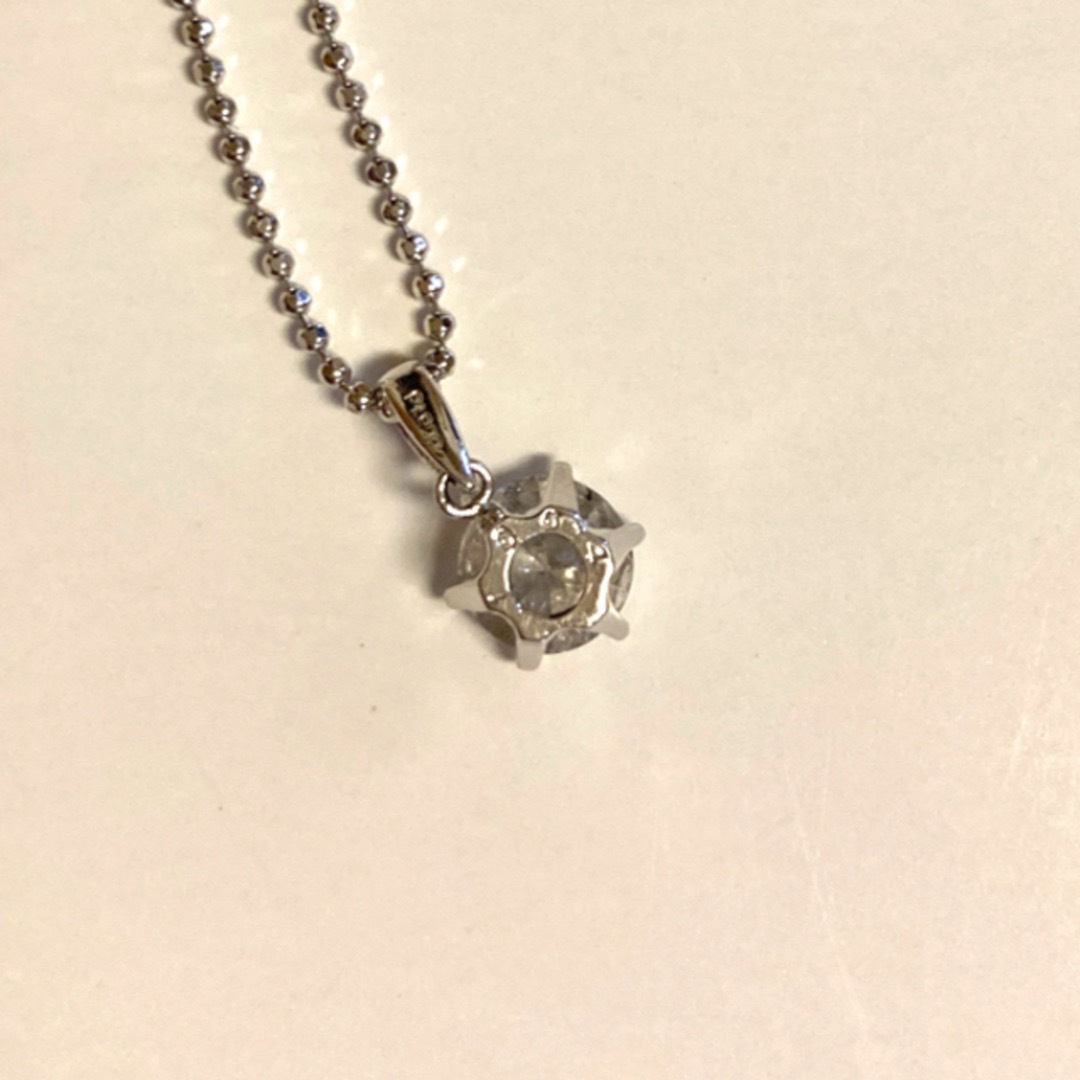 新品タグ付き 鑑別書有り ダイヤモンドネックレス 1.064ct 定価44万 レディースのアクセサリー(ネックレス)の商品写真