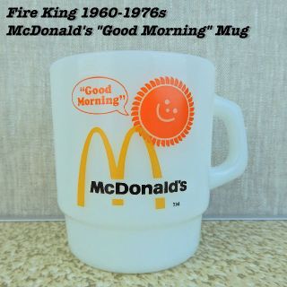 ファイヤーキング(Fire-King)のFire King McDonald's Mug Cup 1960s-76s ②(グラス/カップ)