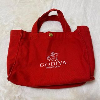 チョコレート(chocolate)のGODIVA ゴディバ　トートバッグ　赤(トートバッグ)