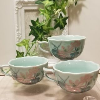 ミンロンMINH LONG ロータス蓮花 ミニカップx3個