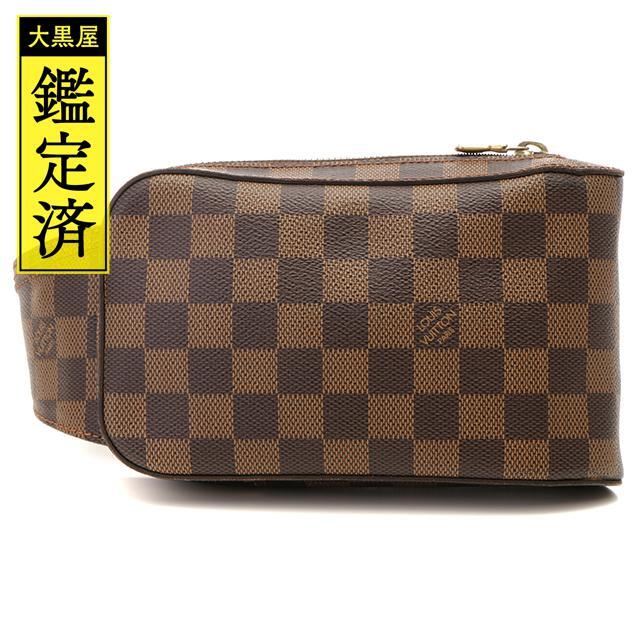 LOUIS VUITTON ジェロニモス ダミエ ショルダーバッグ（ルイ