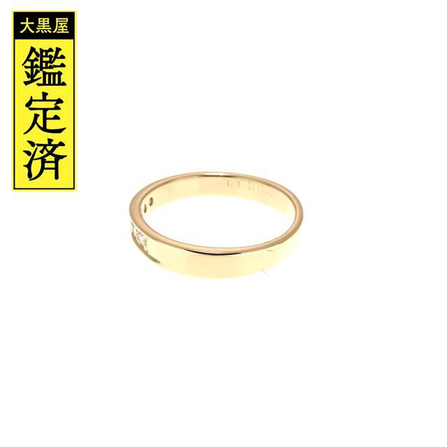 ダイヤモンドリング　K18YG　ダイヤモンド0.14ct　3.3g【205】 レディースのアクセサリー(リング(指輪))の商品写真