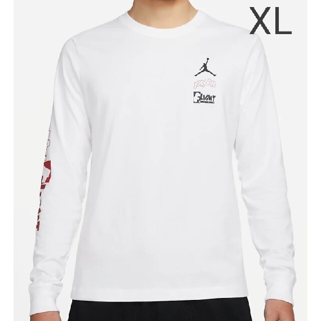 NIKE(ナイキ)のNIKE　ジョーダン　フライトチーム　ロングスリーブTシャツ　　XL メンズのトップス(Tシャツ/カットソー(七分/長袖))の商品写真