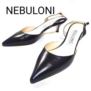 【NEBULONI　レザー　サンダル】ネブローニ　靴　レディース(サンダル)