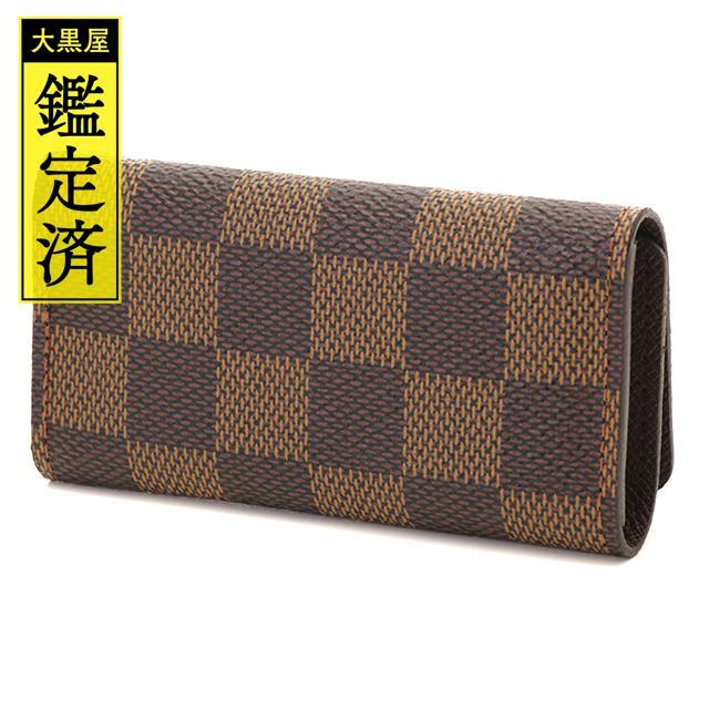 LOUIS VUITTON ミュルティクレ4 4連キーケース ダミエ エベヌ