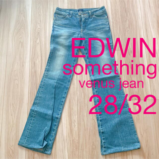 エドウィン(EDWIN)の【美品】EDWIN something venus jeans デニム ジーンズ(デニム/ジーンズ)