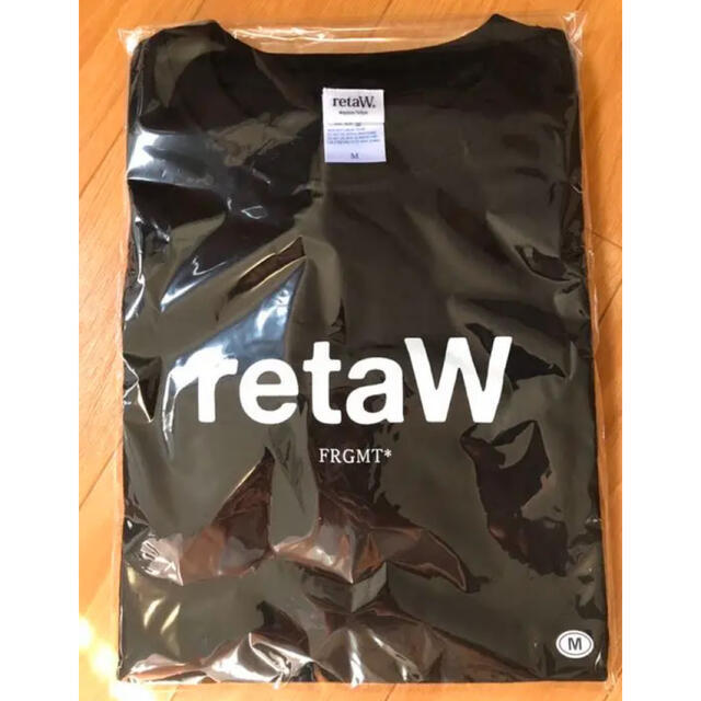 retaW fragment Tシャツ Mサイズ ブラック 新品未使用未開封