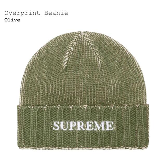 Supreme(シュプリーム)のシュプリーム　Overprint Beanie メンズの帽子(ニット帽/ビーニー)の商品写真