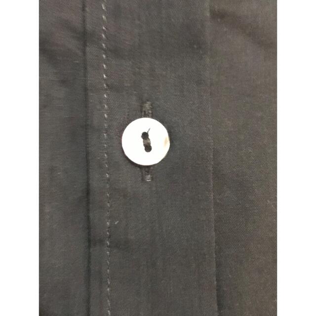 MISS SIXTY(ミスシックスティ)のMISS SIXTY・シャツ ブラウス・シルク100%・黒・新品・サイズXS-S レディースのトップス(シャツ/ブラウス(半袖/袖なし))の商品写真