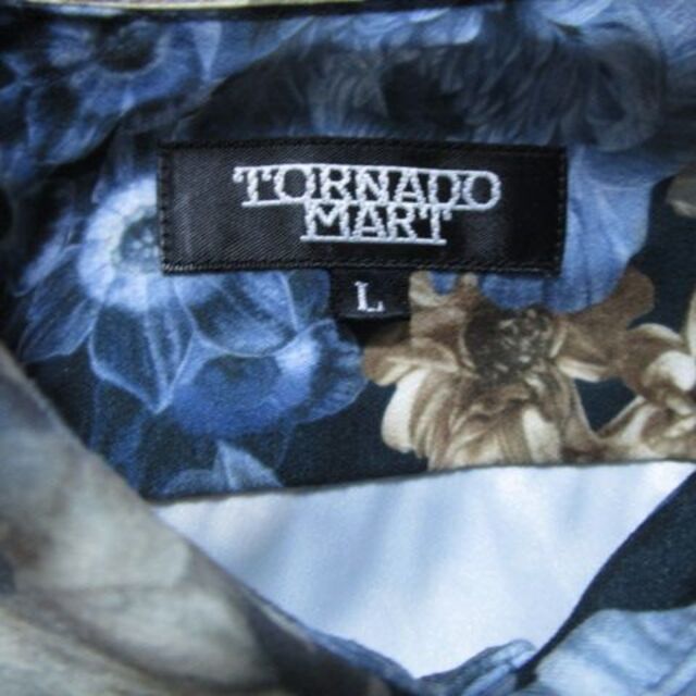 TORNADO MART(トルネードマート)のトルネードマート　花柄シャツ　ストレッチ　日本製☆総柄♪ メンズのトップス(シャツ)の商品写真