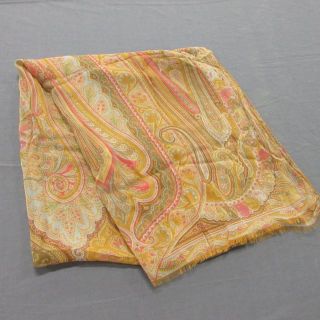 エトロ(ETRO)のエトロ スカーフ美品  - ペイズリー柄(バンダナ/スカーフ)