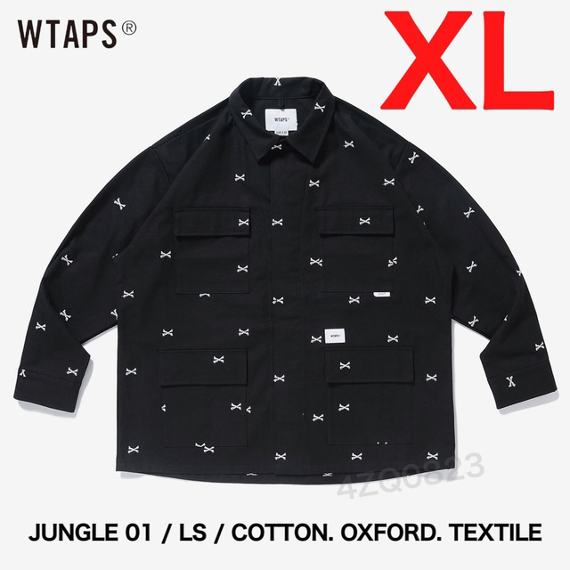 22ss新品 WTAPS JUNGLE 01 LS OXFORD TEXTILE XL