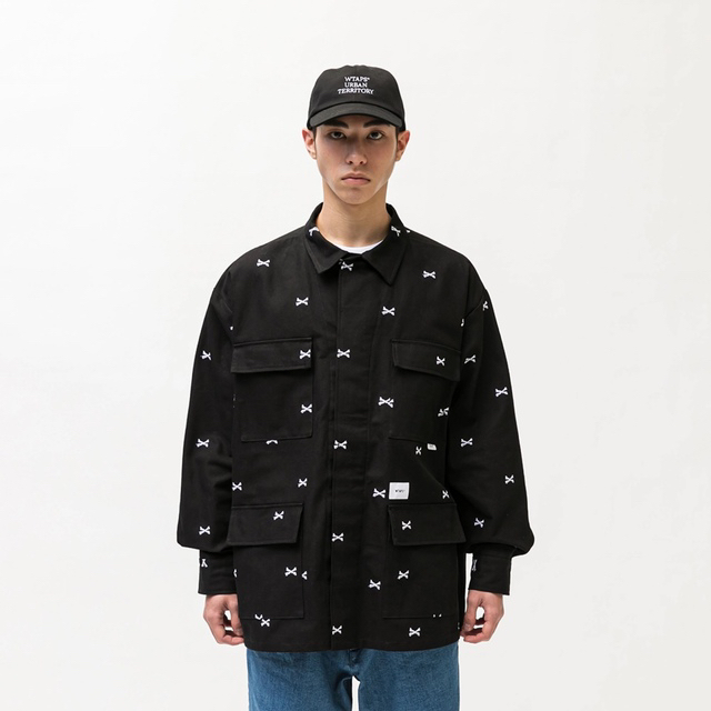 WTAPS JUNGLE 01 LS COTTON OXFORD TEXTILEフラグメント