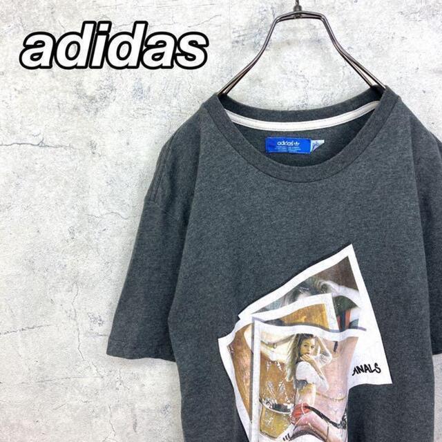 adidas(アディダス)の希少 90s アディダス Tシャツ プリント 美品 メンズのトップス(Tシャツ/カットソー(半袖/袖なし))の商品写真