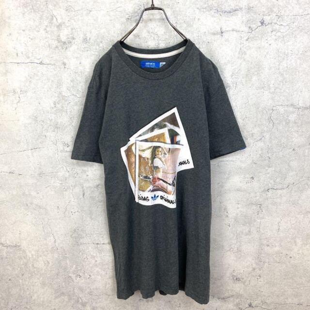 adidas(アディダス)の希少 90s アディダス Tシャツ プリント 美品 メンズのトップス(Tシャツ/カットソー(半袖/袖なし))の商品写真