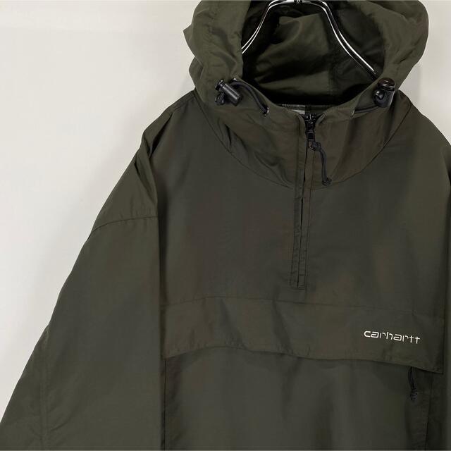 carhartt - カーハート アノラックナイロンプルオーバー ハーフジップ ミリタリー 古着の通販 by イヴのUSA古着｜カーハートならラクマ