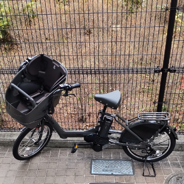 4804 電動自転車ブリヂストン子供乗せ 20インチ 超高性能バッテリー