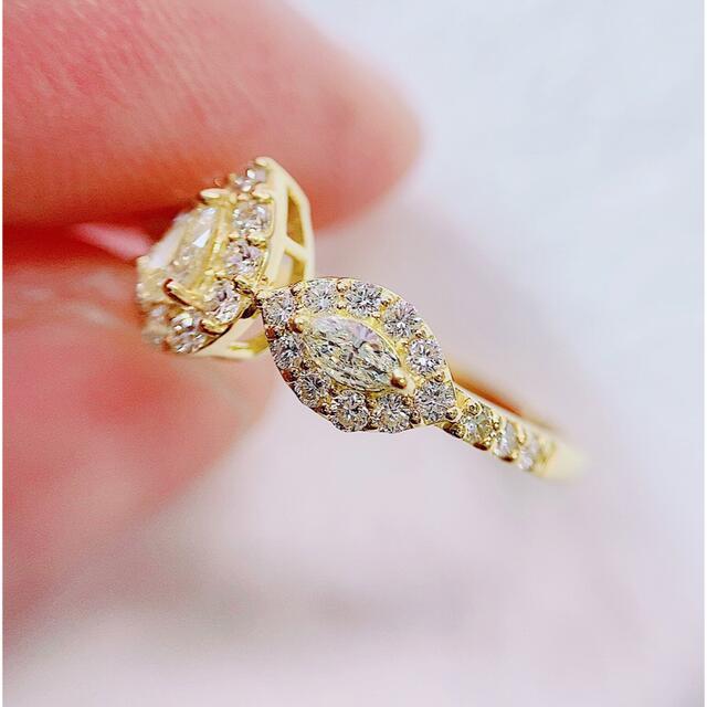 蛍光天然ダイヤモンドK18 0.80ct - agame.ag