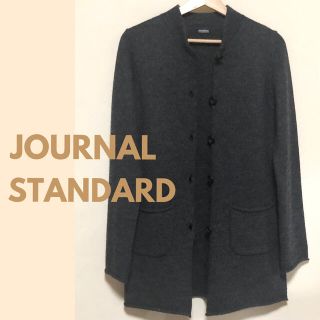 ジャーナルスタンダード(JOURNAL STANDARD)のJOURNAL STANDARD レディース カーディガン フリーサイズ グレー(カーディガン)