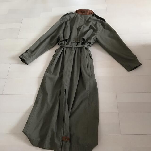 スプリングコート古着TOGETHER  desigh long  coat レディースのジャケット/アウター(スプリングコート)の商品写真