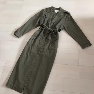 スプリングコート古着TOGETHER  desigh long  coat(スプリングコート)