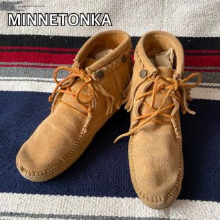 ミネトンカ(Minnetonka)のMINNETONKA ミネトンカ スウェード ショートブーツ(ブーツ)