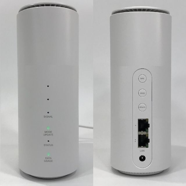ZTE(ゼットティーイー)のSpeed Wi-Fi HOME 5G L11 ホワイト ZTR01SWU スマホ/家電/カメラのPC/タブレット(PC周辺機器)の商品写真
