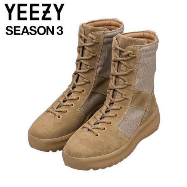 YEEZYカニエウェスト着用 YEEZY SEASON 3 ミリタリー ブーツ