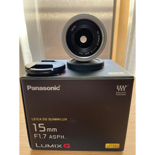 Panasonic - パナソニック　マイクロフォーサーズ　単焦点　15mm f1.7