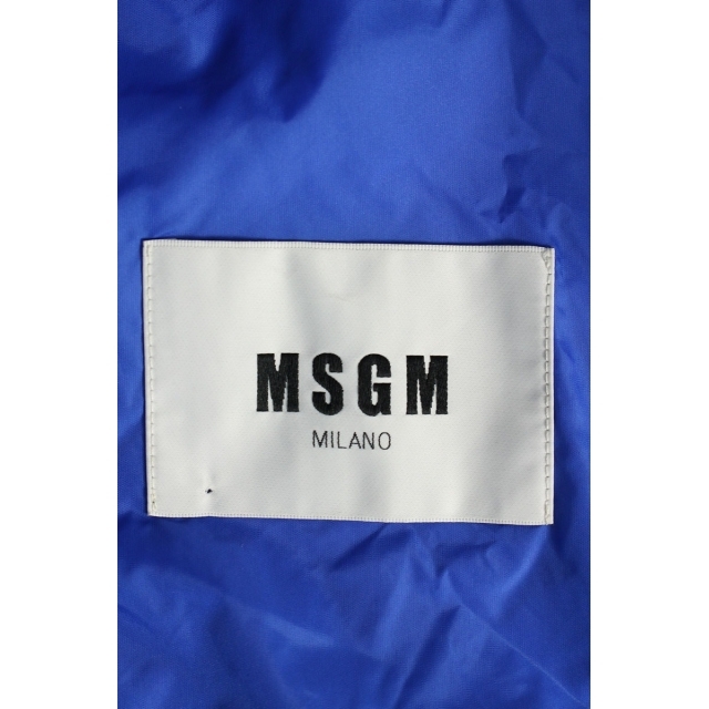 MSGM(エムエスジイエム)のエムエスジーエム 2240MH19X ナイロンジップアップブルゾン メンズ 50 メンズのジャケット/アウター(ブルゾン)の商品写真