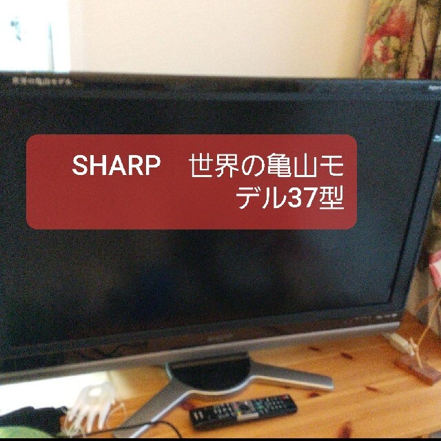 AQUOS 世界の亀山モデル SHARP 液晶カラーテレビ - テレビ