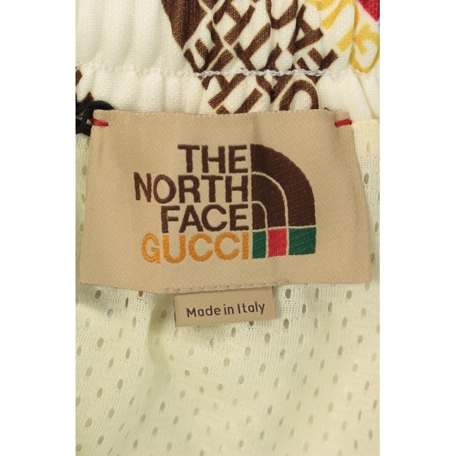 いています‡ Gucci NORTH FACE ロゴ総柄ハーフパンツの通販 by RINKAN｜グッチならラクマ - グッチ ×ノースフェイス/THE こちらの