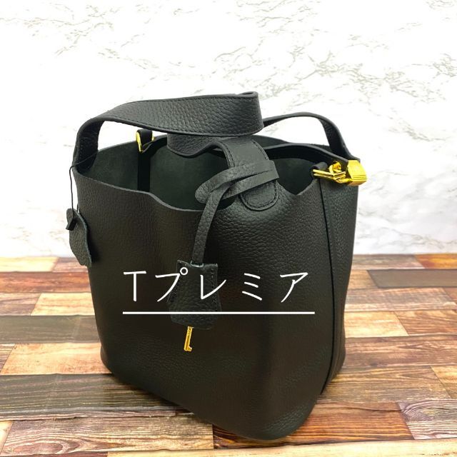 ハンドバッグ【プレミア品】キューブバック　高級牛革使用　ハンドバック　ブラック　ゴールド金具