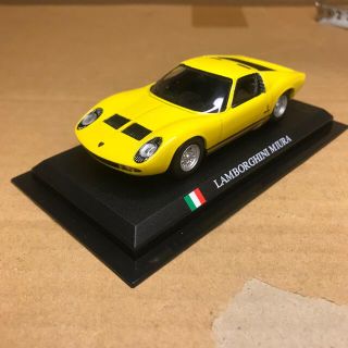 ランボルギーニ(Lamborghini)のデルプラド　1/43 ランボルギーニ　ミウラ　ミニチュア   ミニカー (ミニカー)