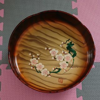 合成漆器 お菓子入れ(テーブル用品)