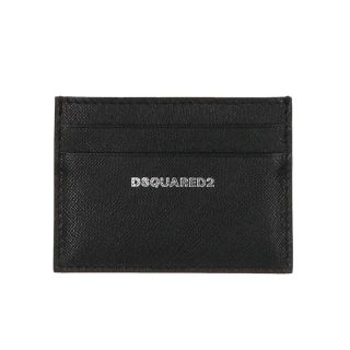 ディースクエアード(DSQUARED2)のディースクエアード CCM0005 01501209 ロゴエンボスカードケース メンズ(名刺入れ/定期入れ)