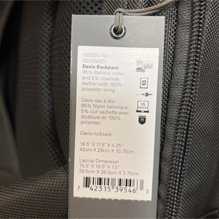 最終価格‼️使用1回のみ！TUMI DAVIS backpack ブラック