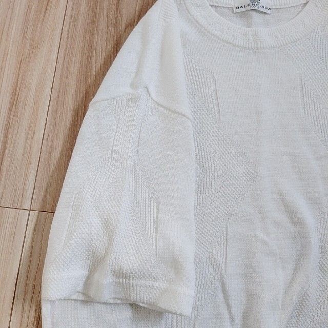 20SS BALENCIAGA バレンシアガ エンブロイ ロゴ ニットセーター