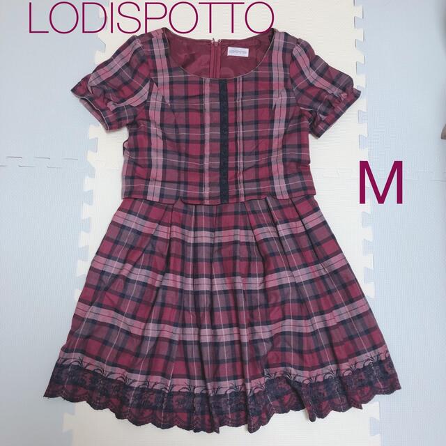 LODISPOTTO(ロディスポット)のLODISPOTTO ロディスポット　ワンピース　Mサイズ レディースのワンピース(ひざ丈ワンピース)の商品写真