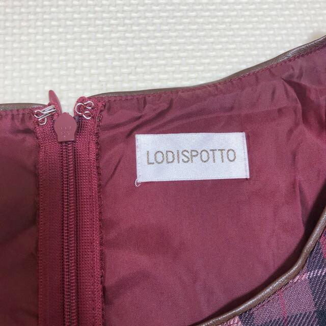 LODISPOTTO(ロディスポット)のLODISPOTTO ロディスポット　ワンピース　Mサイズ レディースのワンピース(ひざ丈ワンピース)の商品写真